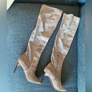 Cole Haan Over the Knee Grey Boots: Size 8.5